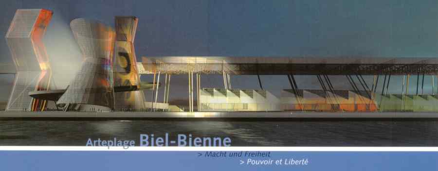 Enter here to the Arteplage Biel-Bienne